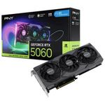 placa de vídeo pny 5060 argb oc epic x 8gb gddr7 sff-ready 2 sliot preto w-bi