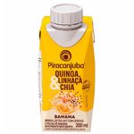 bebida láctea com cereais banana piracanjuba 200ml