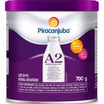 leite em pó piracanjuba a2 integral instantâneo 700g