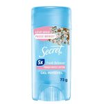 desodorante gel antitranspirante secret fresh defense cotton 73g