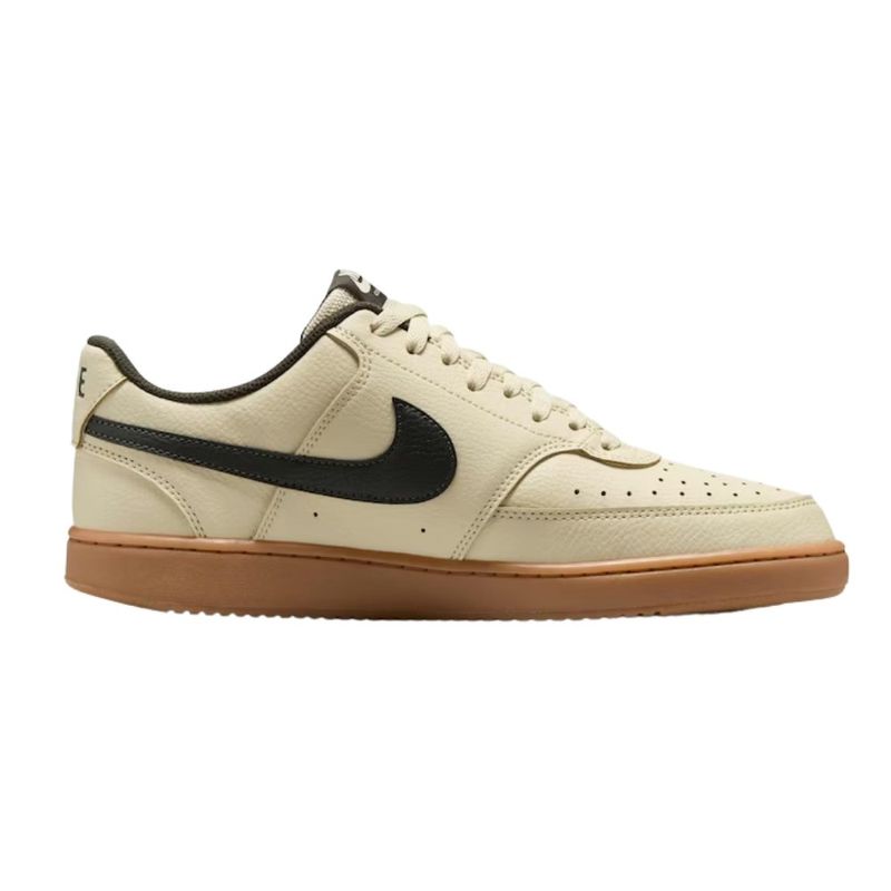 tênis casual masculino n°38 nike court vision low bege (mp)