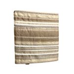 cortina rideau 140x240cm branco e bege (mp)