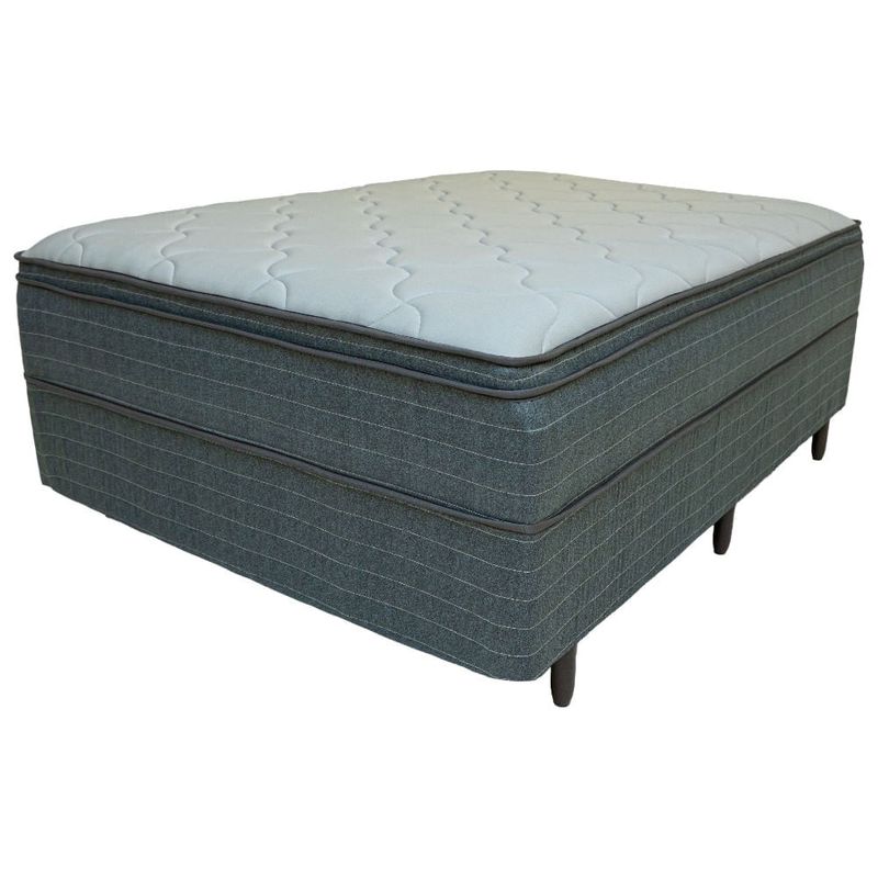 cama box casal confort plus pelmex mola pocket 138x188x70cm