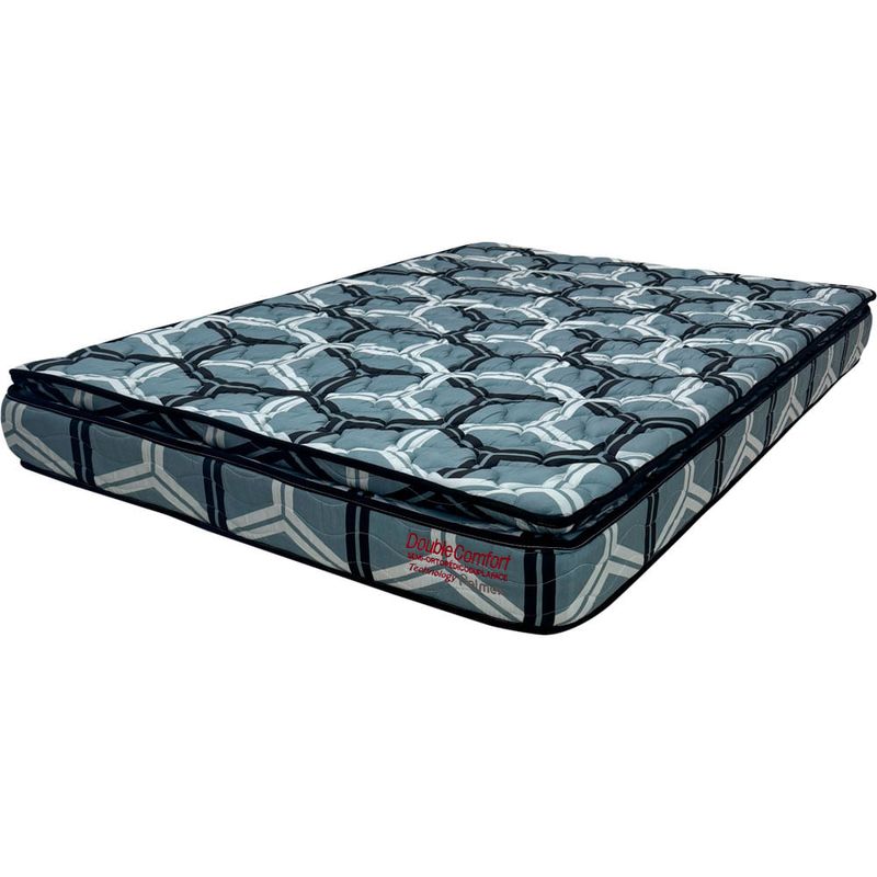 colchão casal pelmex double confort 20x138x188cm