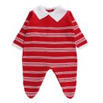 saída de maternidade rn din don 2 peças vermelho (mp)