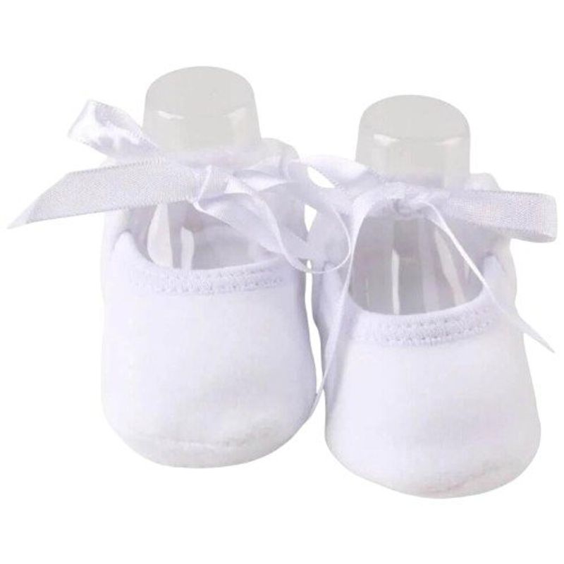 sapatilha bebê até 6 meses chutinho branco (mp)