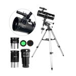telescópio greika equatorial 1000x114mm bm-1000 (mp)
