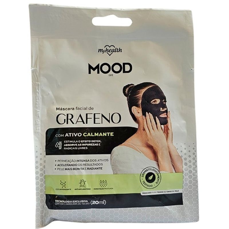 máscara facial aeroflex grafeno calmante 20ml (mp)