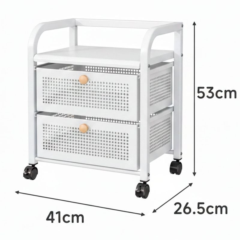 carrinho organizador zohao 02 andares t-bi