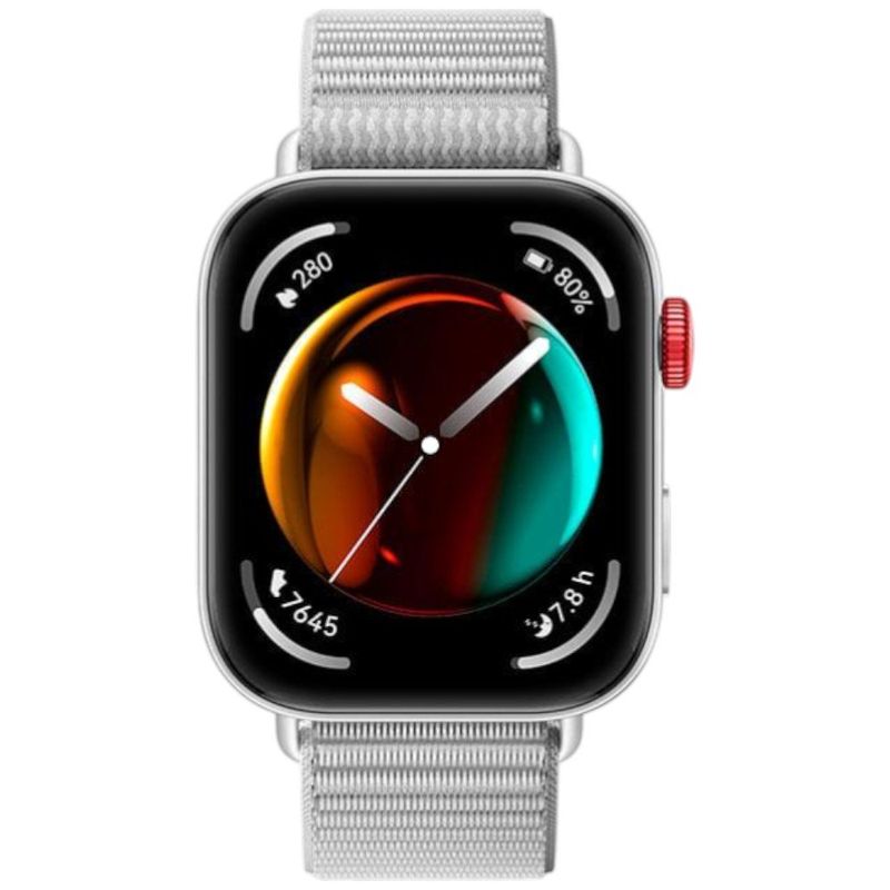 smartwatch huawei watch fit 3 tela 1,82" cinza