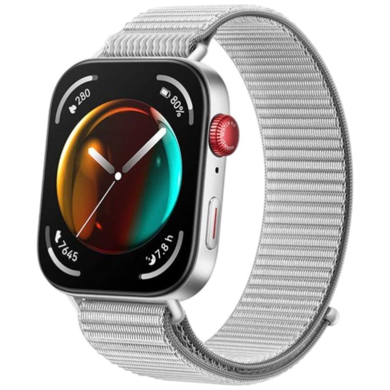 smartwatch huawei watch fit 3 tela 1,82" cinza