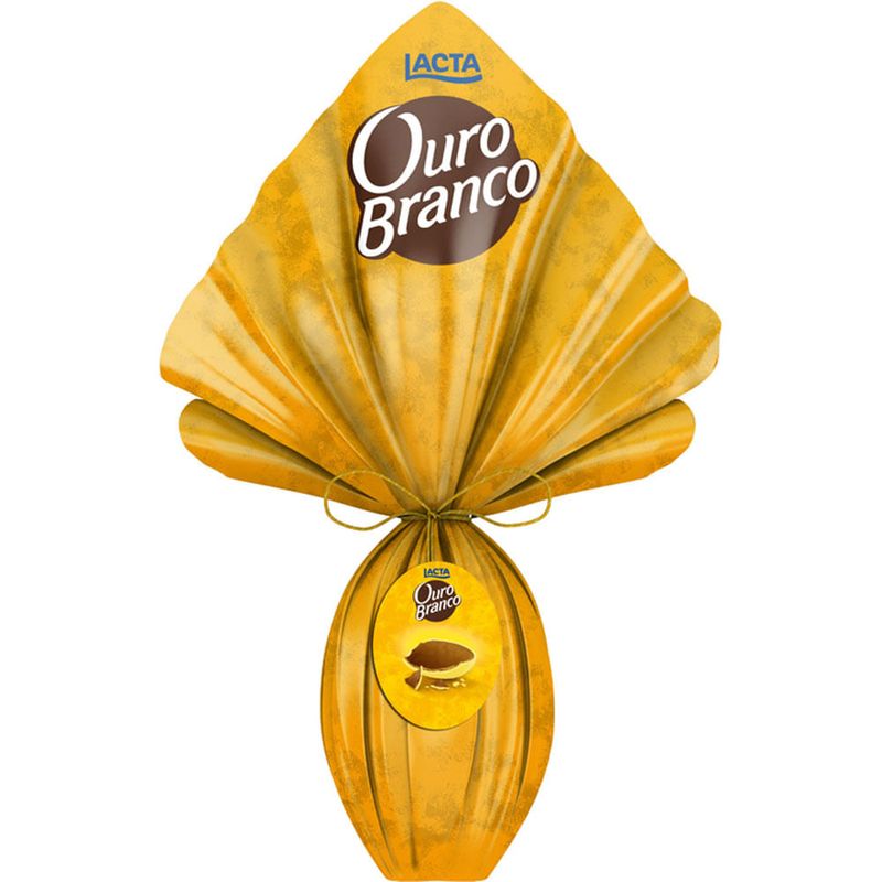 ovo de páscoa lacta ouro branco 359g