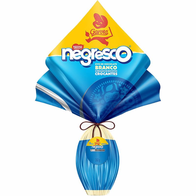 ovo de páscoa garoto negresco 240g