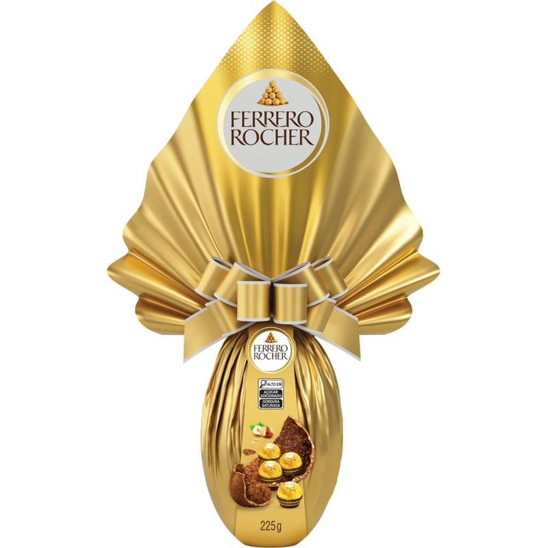 ovo de páscoa ferrero rocher 225g