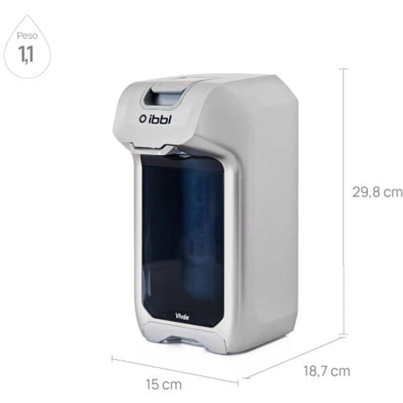 purificador de água ibbl vivax prata 77040001
