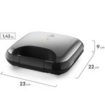 sanduicheira electrolux efficient inox esg20