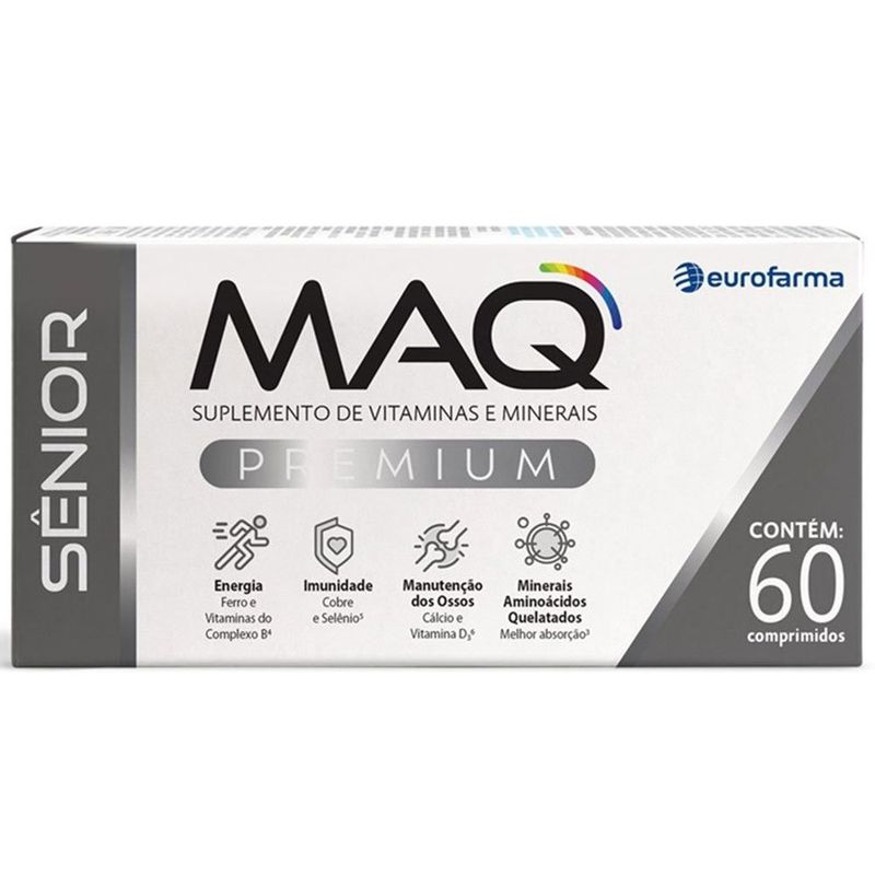 maq sênior premium 60 comprimidos eurofarma