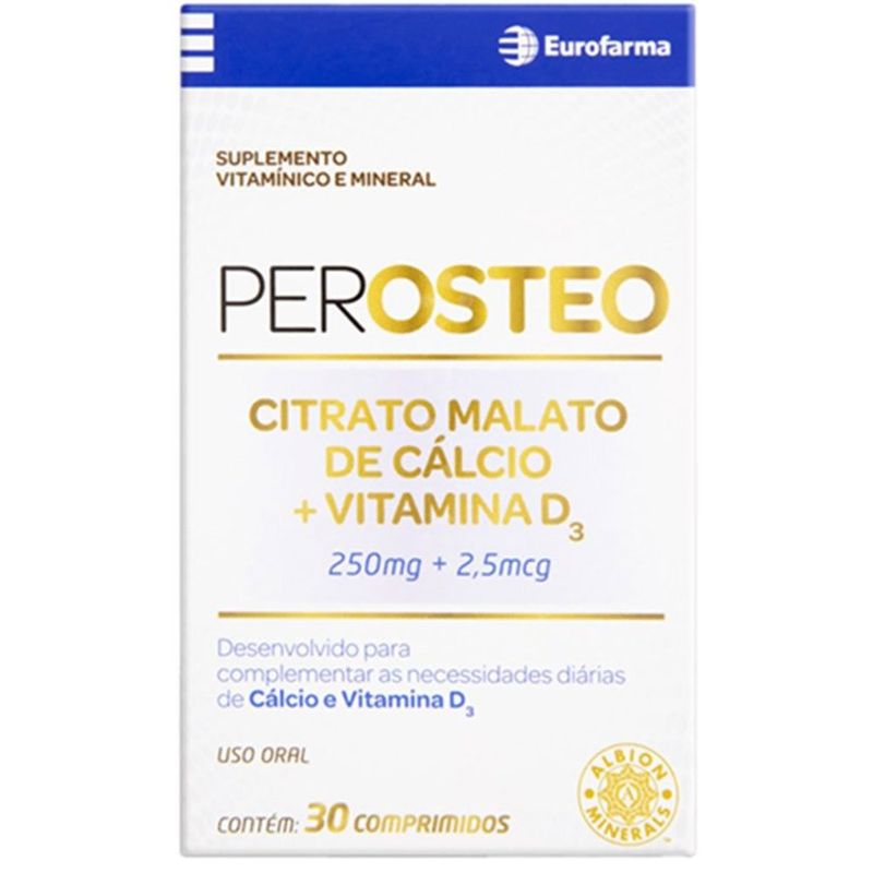 perosteo 30 comprimidos eurofarma