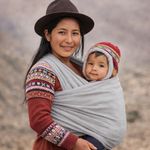 canguru bebê passeio wrap cinza (mp)