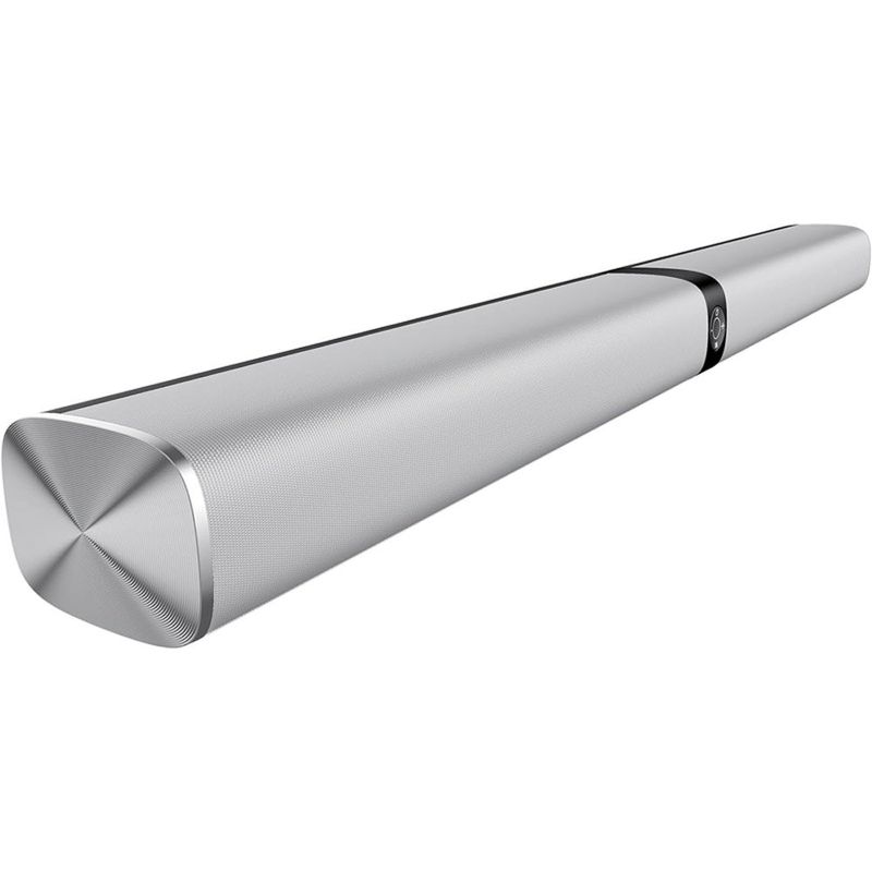 soundbar assistrust 80w smart tv com conexões bluetooth prata a-bi