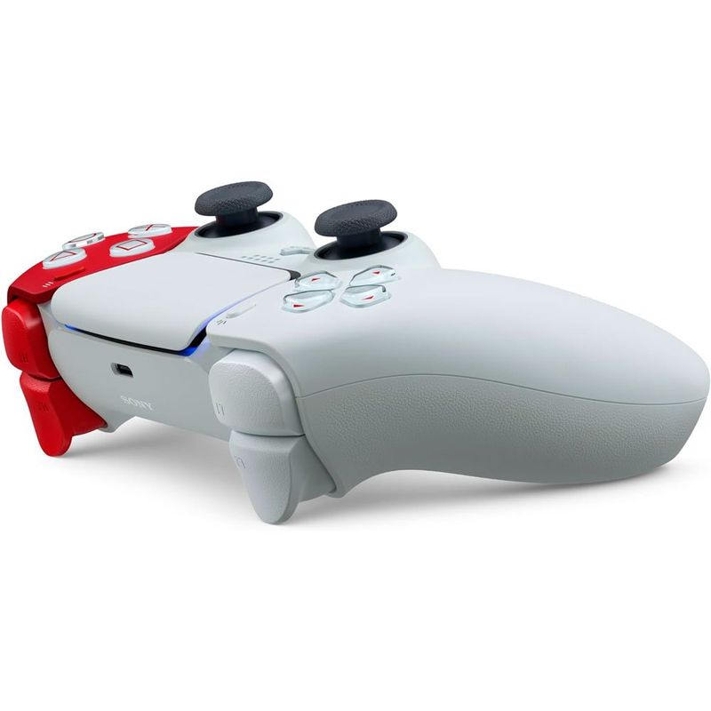 controle para ps5 god of war vermelho / branco as-bi