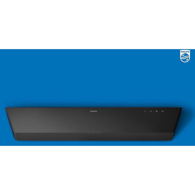 soundbar philips com subwoofer integrado preto b5706 w-bi