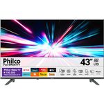 smart tv 43" philco roku tv hdr10 dolby áudio p43kra