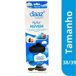 sandália nuvem ortopédica daaz preto 38/39