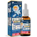 suplemento alimentar ferrix kids sabor morango 30ml flora nativa