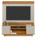 painel para tv home linea barretos até 75 nature e off white
