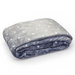 cobertor casal corttex poá 180x220cm cinza (mp)