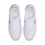 tênis casual feminino n°36 nike court vision alta branco azul (mp)