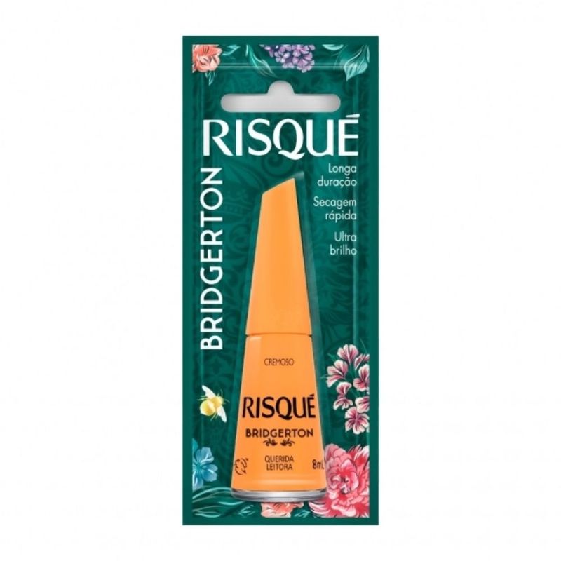 esmalte risqué bridgerton querida leitora 8ml