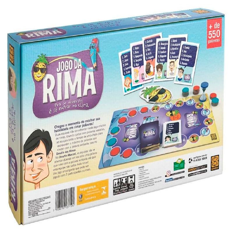 Jogo da Rima Grow 3719