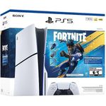 console playstation 5 slim sony disc 1tb bundle fortnite as-bi