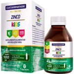 zinco kids 2mg/0,5ml 100ml suplemento alimentar solução gotas sabor açaí com guaraná catarinense pharma