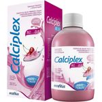 calciplex kids b12 + d3 240ml suplemento alimentar líquido sabor cereja ecofitus