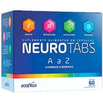 neurotabs a a z vitaminas e minerais 60 cápsulas suplemento alimentar ecofitus