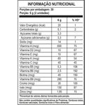 suplemento alimentar gummy hair vitamin maçã verde 60 gomas 180g