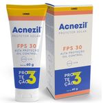protetor solar facial acnezil fps 30 60g