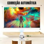 projetor portátil a'gold 200 4k ultra hd hy-320 (mp)