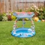 piscina inflável infantil wet set star colorido 102x89cm (mp)
