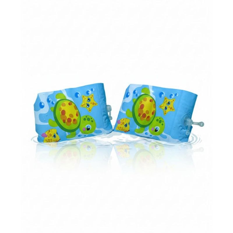 boia de braço inflável wet set tartaruga (mp)