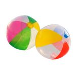bola inflável wet set em plástico colorido 60cm (mp)