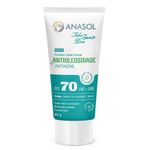 protetor solar facial anasol todo santo dia antioleosidade antiacne fps70 40g