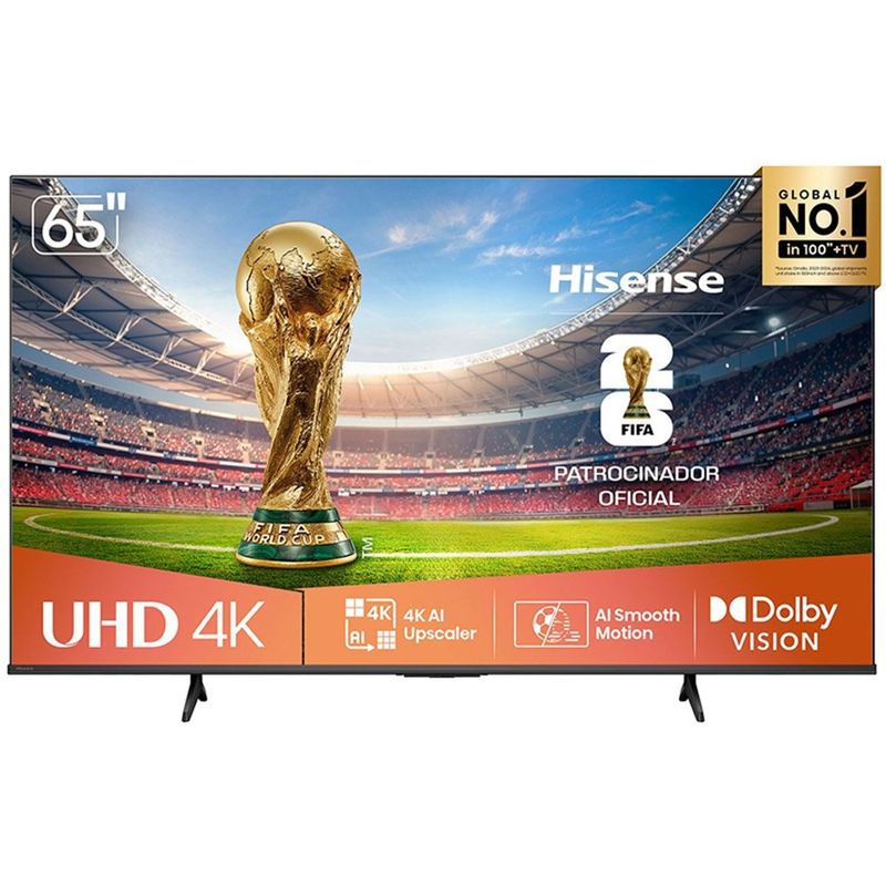 smart tv 4k 65" hisense 65a6nv 107913