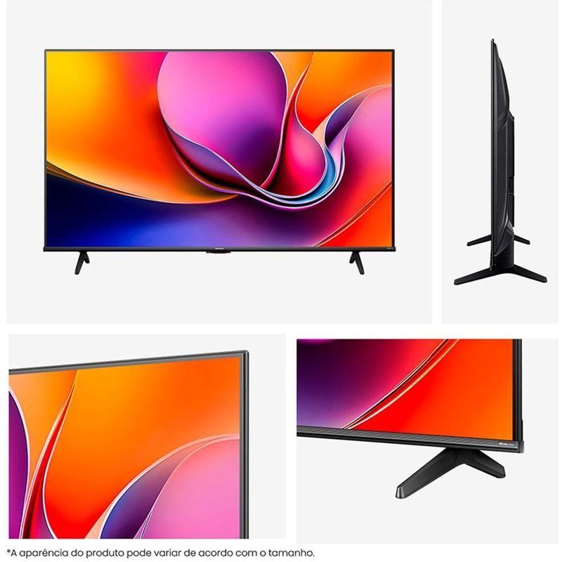 smart tv 4k 58" hisense 58a6n 107853
