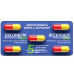 decongex gripe paracetamol 400mg + clorfeniramina 4mg + fenilefrina + 4mg 5 cápsulas aché