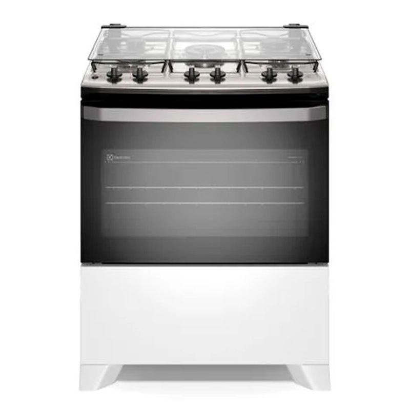 fogão 5 bocas electrolux com mesa inox efficient fe5iw