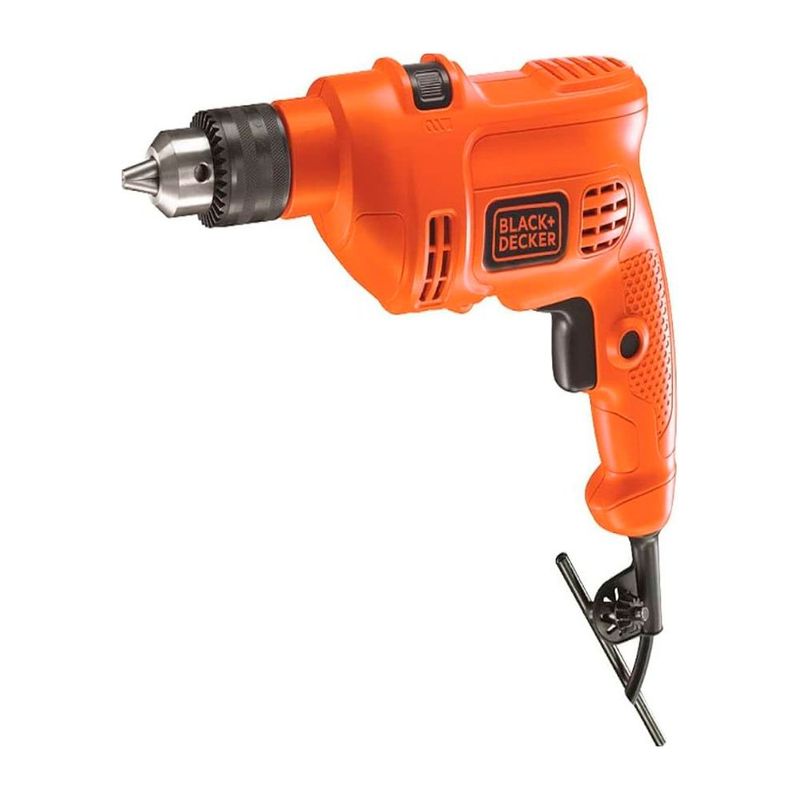 furadeira de impacto black+decker laranja bed710550-br
